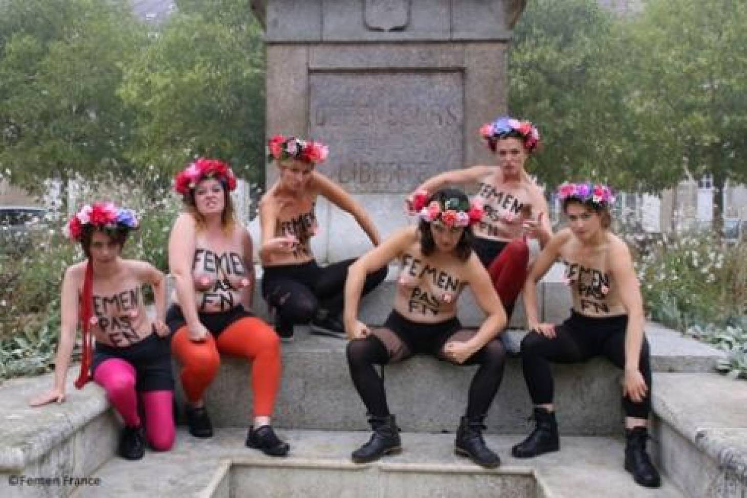 Les Femen débarquent à Poitiers