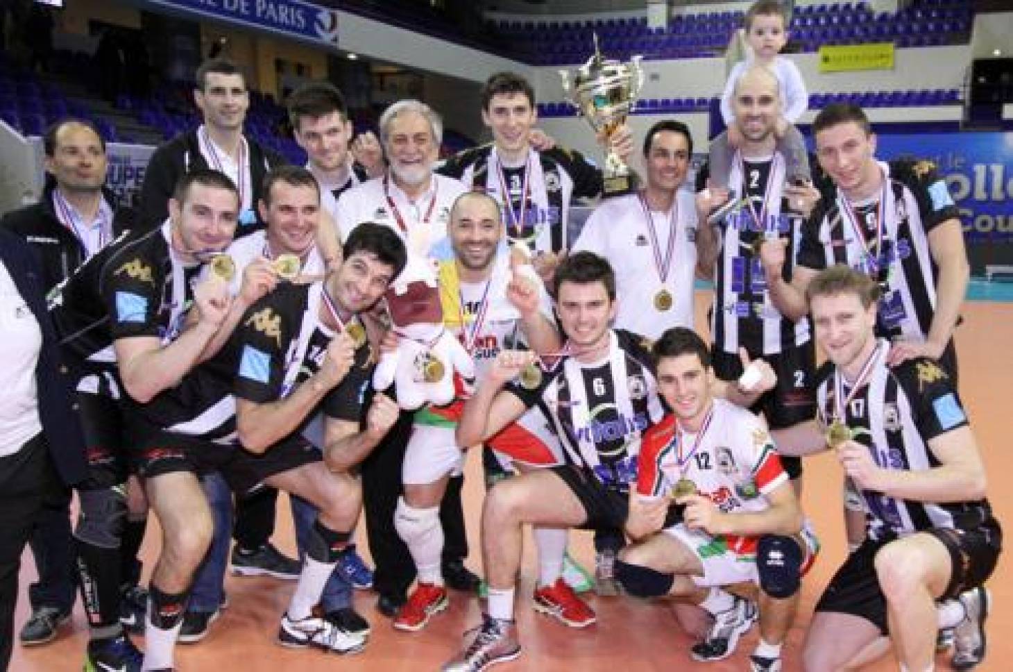 Premier trophée pour<br>le tout jeune SPVB