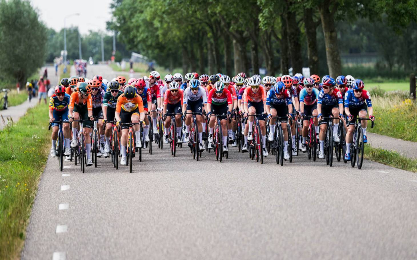 Poitiers sur la route du  Tour de France Femmes