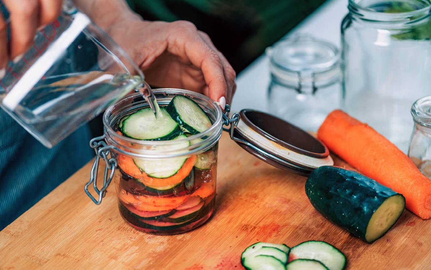 Misez sur les légumes fermentés