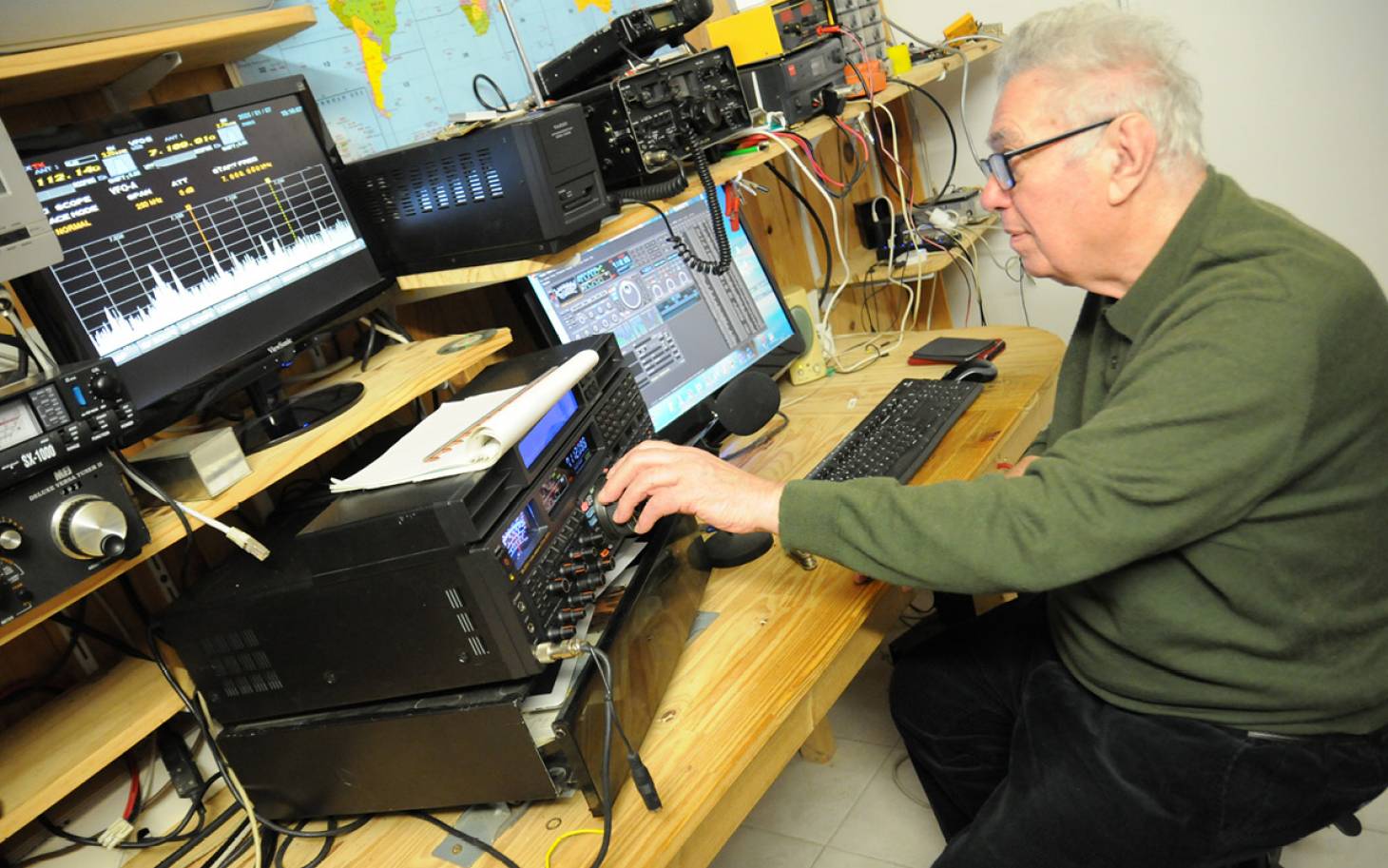 Michel Audry, radioamateur de la première heure