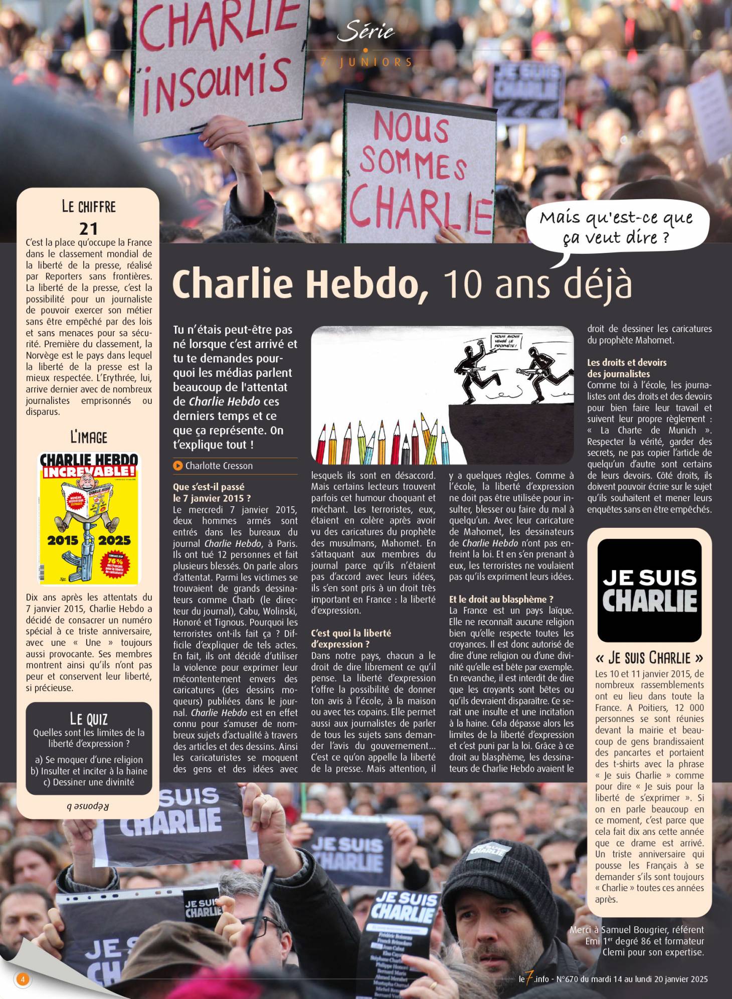 Charlie Hebdo, 10 ans déjà