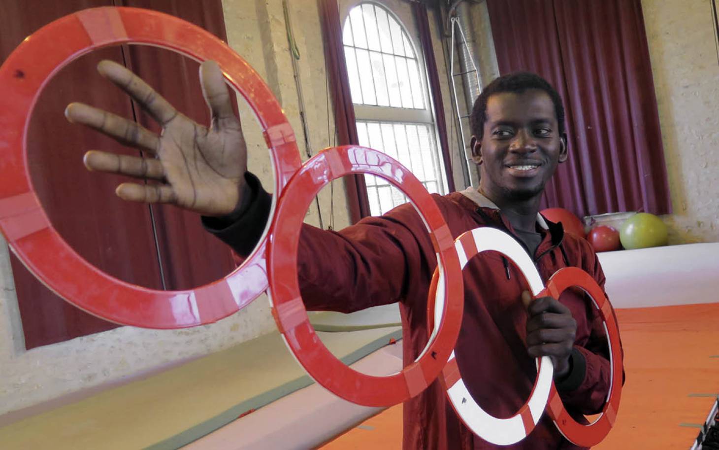 Modou Fata Touré, la voie du cirque