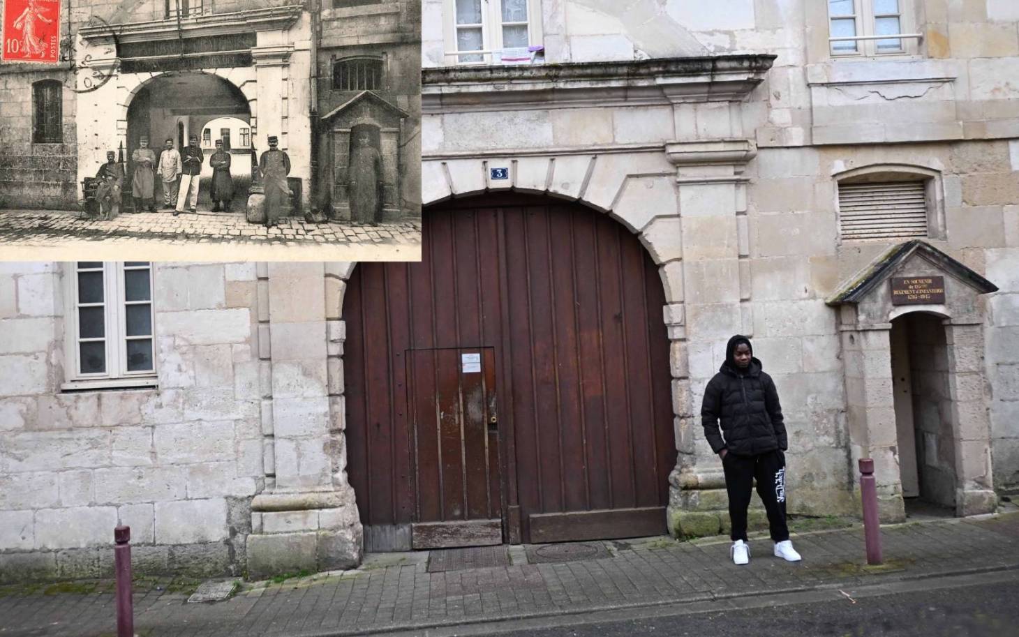 Avant-après : il fallait reconnaître la caserne Rivaud