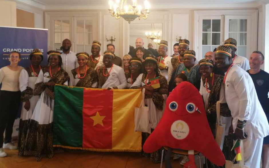 L'équipe camerounaise des Jeux paralympiques est à Poitiers