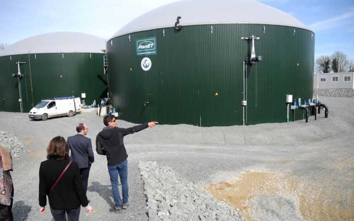 Le biogaz expliqué  aux futurs agriculteurs