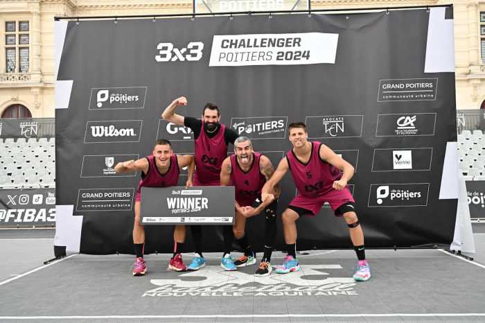 Basket 3x3 - Liman vainqueur du Challenger de Poitiers